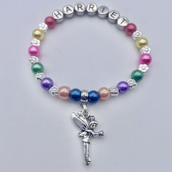Personalised Fairy Bracelet. Tooth Fairy Gift, 8 of 10