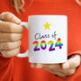 Class Of 2024 Mug, Can Be Personalised, thumbnail 1 of 6