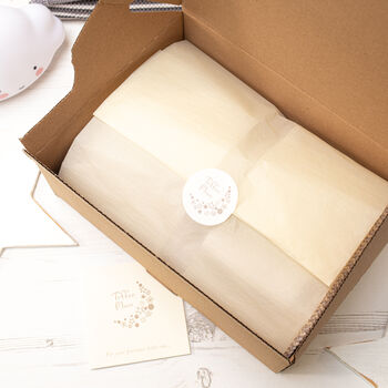 Baby Unisex Cool Grey And Yellow Luxury Gift Box, 5 of 12