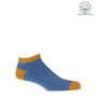 Dash Blue And Polka White Men's Trainer Socks Bundle, thumbnail 3 of 7