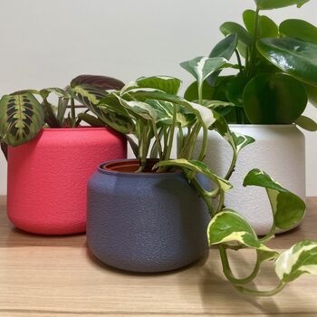 Textured Plant Pot 3D Printed, 7 of 7