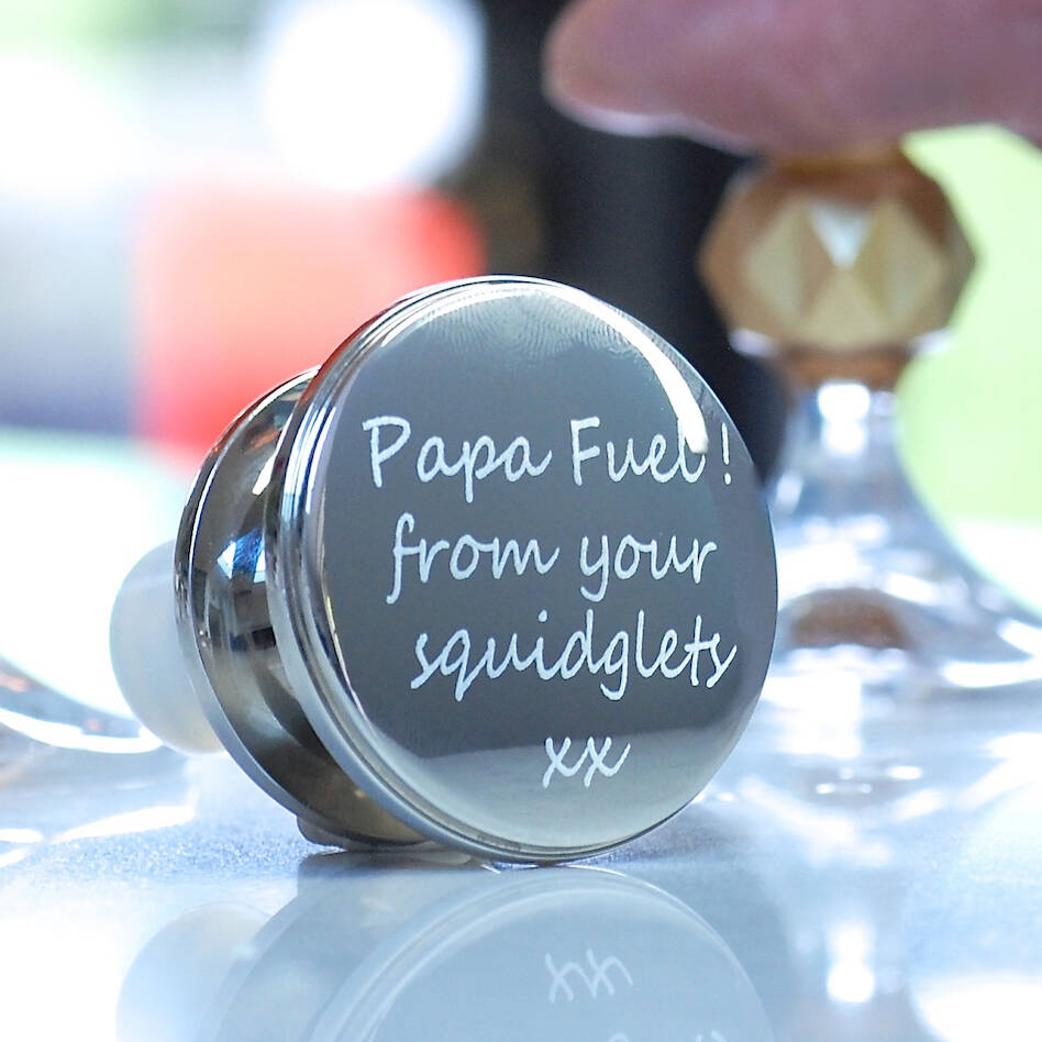 Personalised Wine Bottle Stopper, 1 of 7