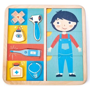 Children's Wooden Ouch Puzzle, 4 of 5