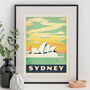 Sydney, Australia Travel Print, thumbnail 7 of 9
