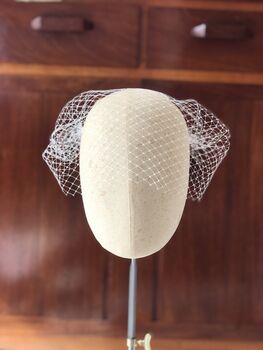 Birdcage Veil Style Your Way ' Tiffany', 6 of 11