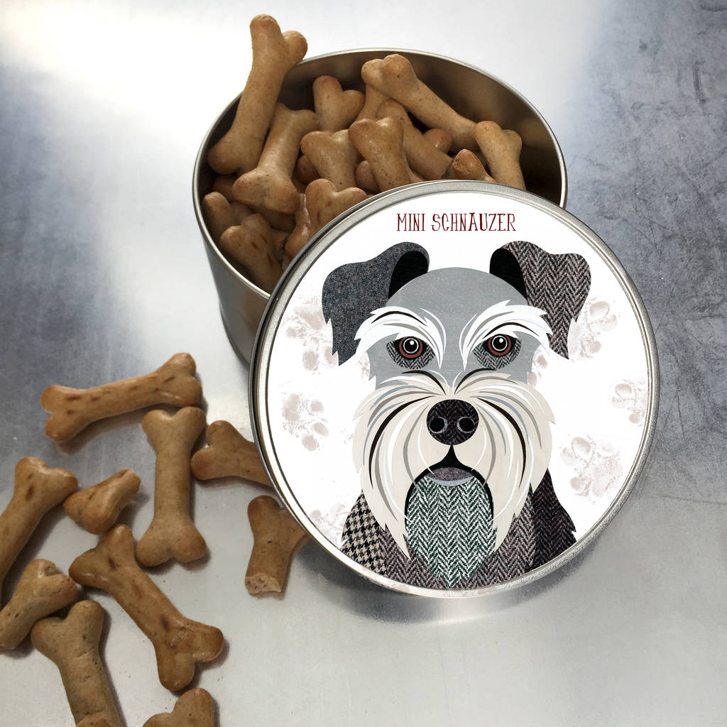 dog tin 64 personalised designs available by simon hart