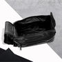 Personalised Men's Large Leather Wash Bag, thumbnail 5 of 8