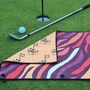 Personalised Putt It Like It's Hot Golf Towel, thumbnail 3 of 4