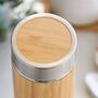 Personalised Father's Day Football Fuel Bamboo Flask, thumbnail 4 of 6