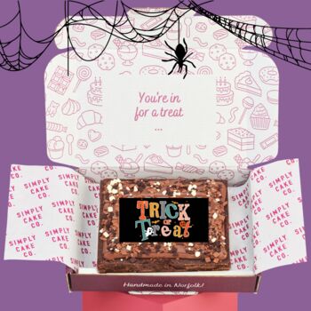 Halloween Brownie Slab Pick Your Design, 2 of 6