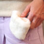 Personalised Re Usable Sheepskin Hand Warmer, thumbnail 4 of 10