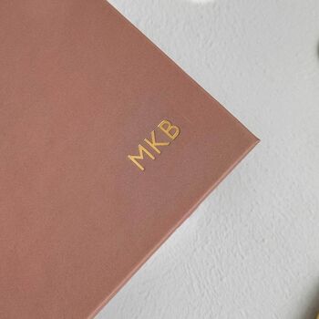 2026 Personalised A5 Weekly Planner With Gold Foil, 2 of 10