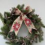 Christmas Wreath With A Bow, thumbnail 1 of 2