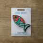 Fish Shaped Wooden Fridge Magnet, thumbnail 5 of 5