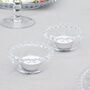 Set Of Four Beaded Glass Tea Light Holders, thumbnail 5 of 5