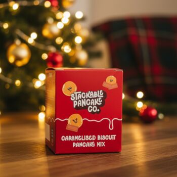 Gourmet Caramelised Biscuit Pancake Mix – Biscoff, 2 of 2