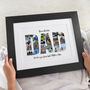Personalised Photos Inside Dad Word Art, thumbnail 2 of 11