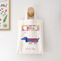 Personalised I Love Dogs Fabric Party Bag, thumbnail 1 of 6