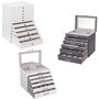 Large Multi Level Jewelry Box Jewellery Cases Organiser, thumbnail 9 of 10