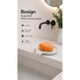 Soap Dish With Draining Spout In Recyclable Silicone, thumbnail 2 of 6