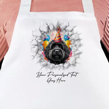 Personalised Cockapoo Birthday Break Through Dog, 3 of 8