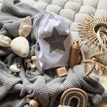 Personalised Star Toy Storage Bag, 3 of 8