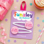 It's My Birthday Hair Clips, thumbnail 1 of 3