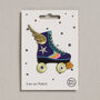 Roller Skate Iron On Patch, thumbnail 1 of 4