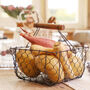 Vintage Garden Veg Trug Basket, thumbnail 1 of 4
