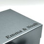 Personalised Anniversary Gift Box With Magnetic Closure, thumbnail 4 of 5