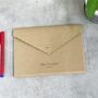 Personalised Buttoned Leather Notebook, thumbnail 6 of 9