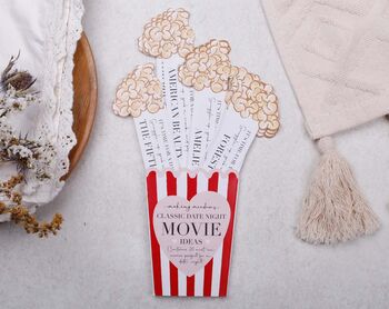 Classic Movie Date Night Idea Cards For Film Lovers Couple Gift, 3 of 6