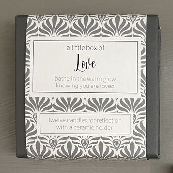 A Little Box Of Love Mini Candle Gift Set, 2 of 7