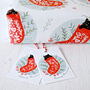 Meowy Christmas Cat Wrapping Paper Set, thumbnail 4 of 5
