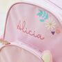 Personalised Mini Pink Bunny Backpack, thumbnail 3 of 6