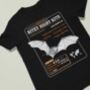 Funny Bat T Shirt 'Know Your Bitey Night Kite', thumbnail 2 of 6