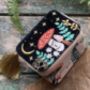Luxury Embroidered Mushroom Hot Water Bottle, thumbnail 6 of 6