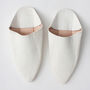 Moroccan Classic Pointed Womens Babouche Slippers, thumbnail 3 of 12
