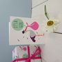 Personalised Coloured Wooden Name Train And Gift Bag, thumbnail 8 of 8