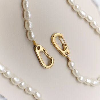 Long Phone Cord Pearl Drop, 2 of 4