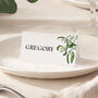 Mistletoe Christmas Dinner Place Cards, thumbnail 1 of 2