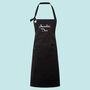 Premium Canvas Personalised Apron With Name, thumbnail 4 of 10
