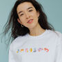Seafood Medley Embroidered Sweatshirt, thumbnail 9 of 9