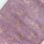 Swooping Swallows Foil Scarf Gift, thumbnail 6 of 10
