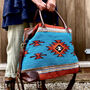 Carpet Weekend Holdall With Leather Trim, thumbnail 1 of 9