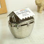 Personalised Baby Animals Noahs Ark Money Box – Baby Keepsake For Christening Or New Baby Gift, thumbnail 1 of 5