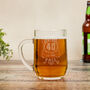 Personalised 70th Birthday Pint Glass, thumbnail 5 of 8