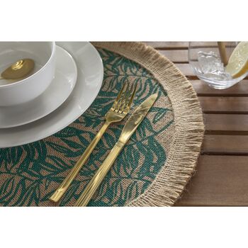 Indo Green Placemats Set Of Four, 5 of 6