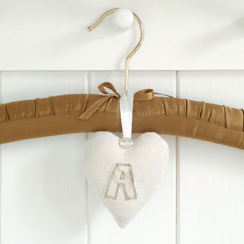 Personalised Initial Hanging Heart Gift, 5 of 12