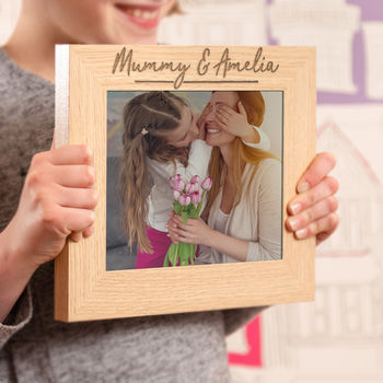 Personalised Mummy And Me Photo Frame, 2 of 6